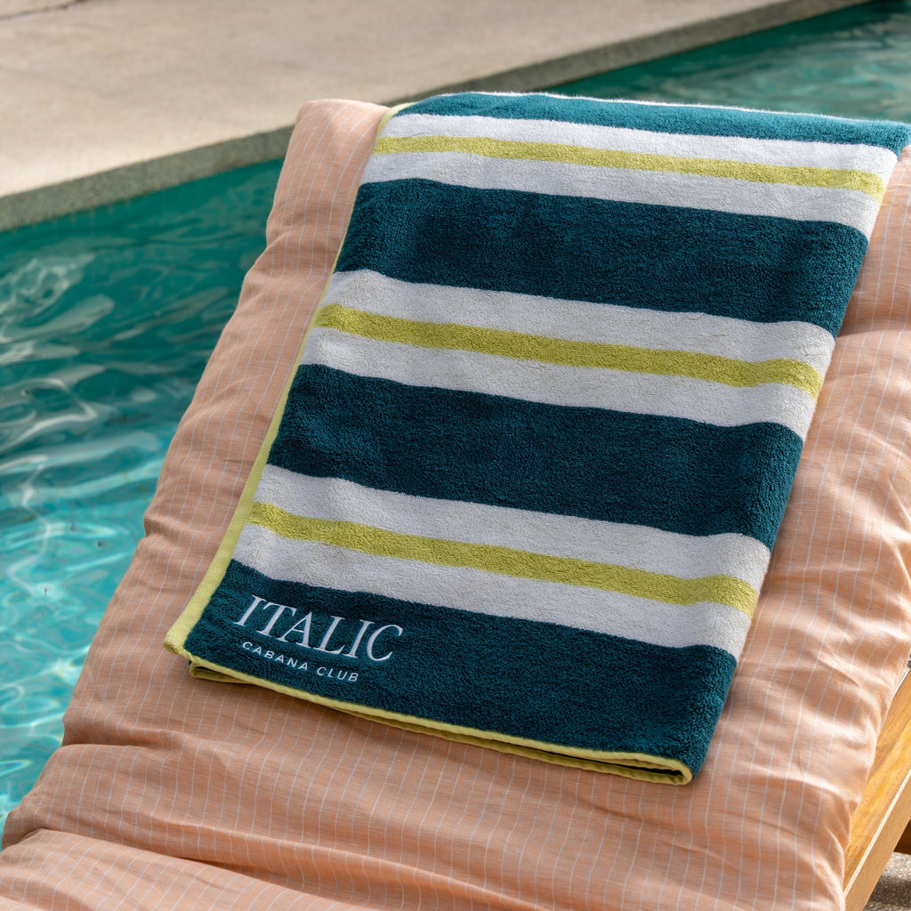 Bondi Cabana Premium 600Gsm Australian Cotton Beach Towel