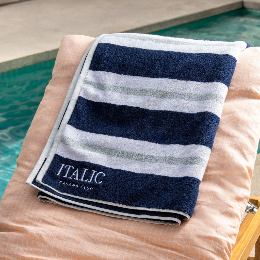 Bondi Cabana Premium 600Gsm Australian Cotton Beach Towel