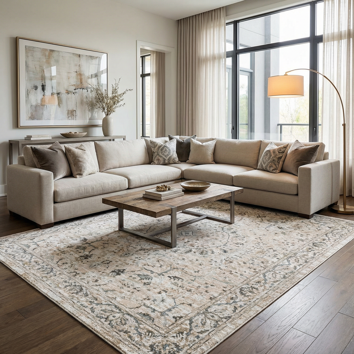 Aura Laughlin Thick Luxe Boutique Machine Woven Rug