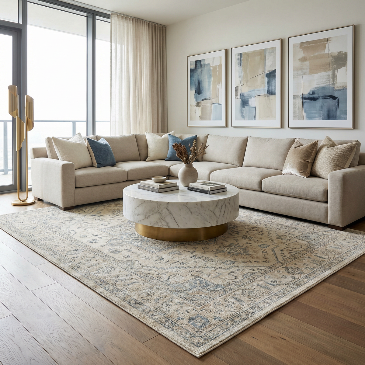 Yumna Thick Luxe Plush Curated Traditional Area Rug