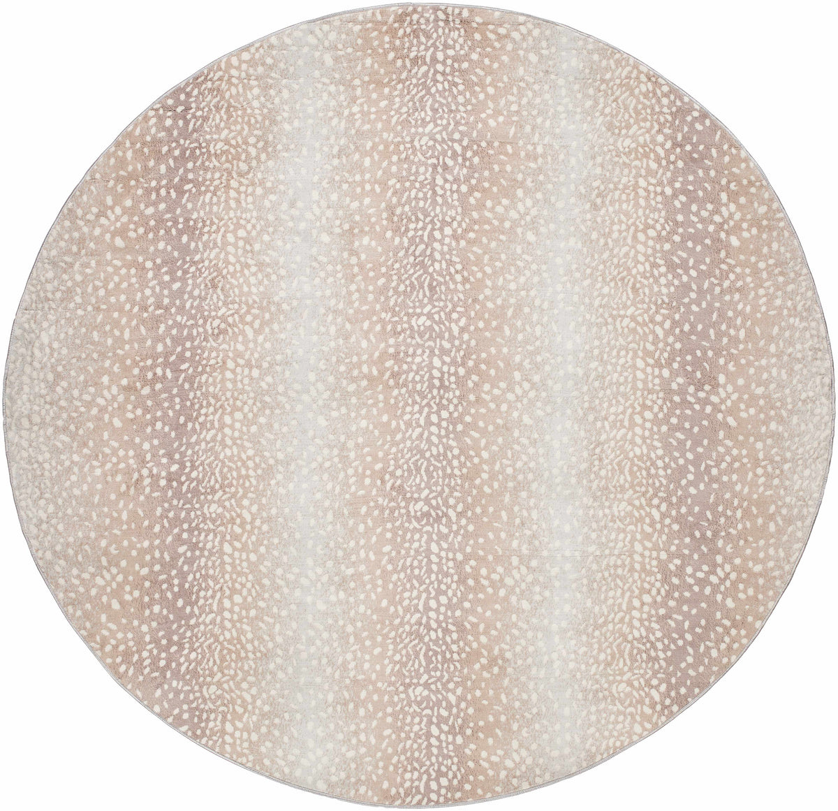 Pointblank Sophisticated Tan Leopard Area Rug With Texture