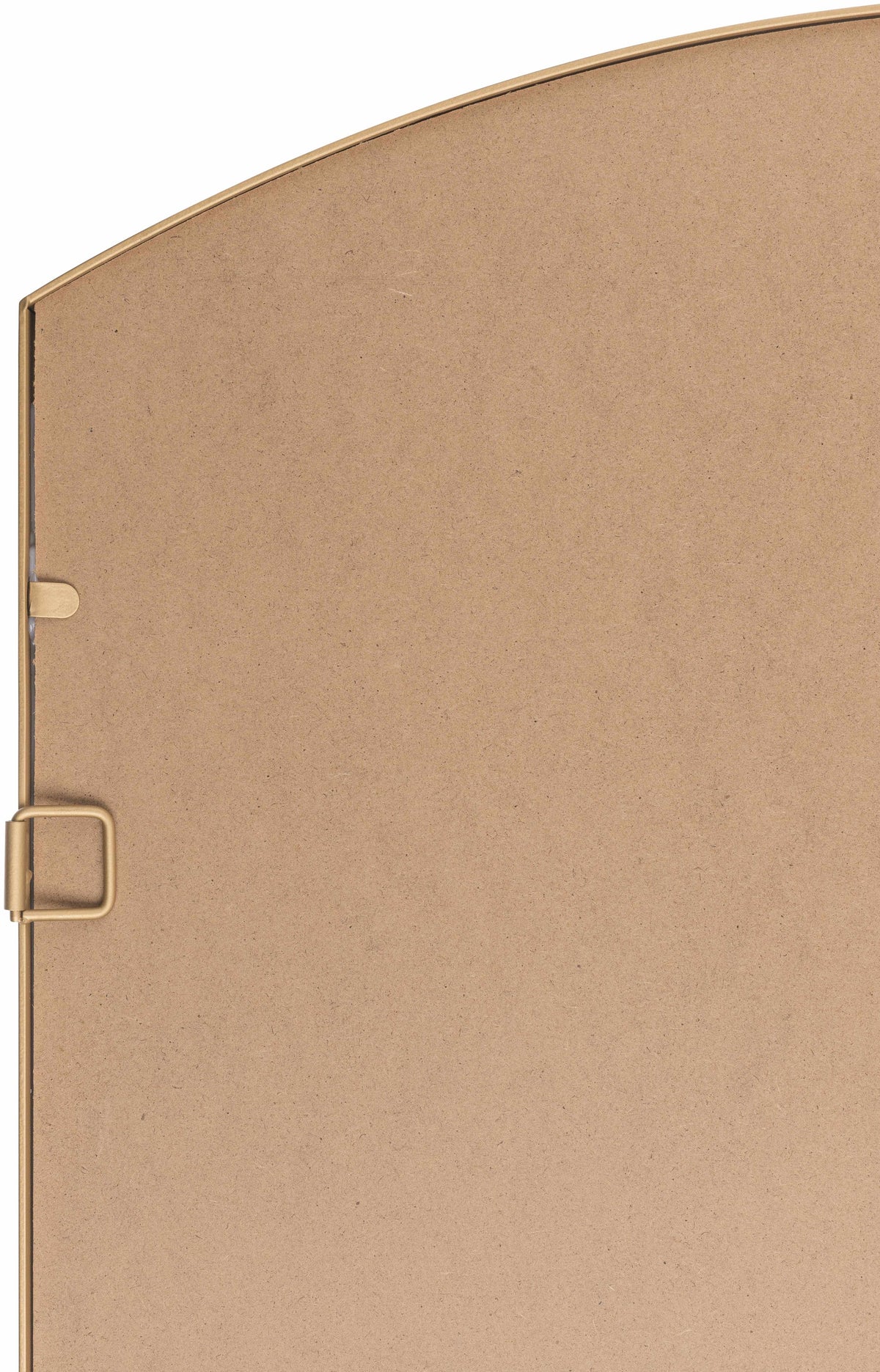 pisignano Gold Caged Iron Accent Mirror. Heritage Style.