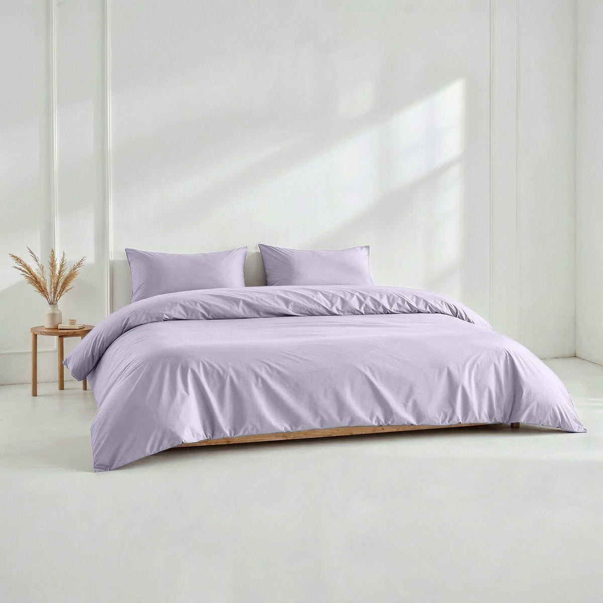Aria Home Long Staple Australian Sateen Pillowcase Set White