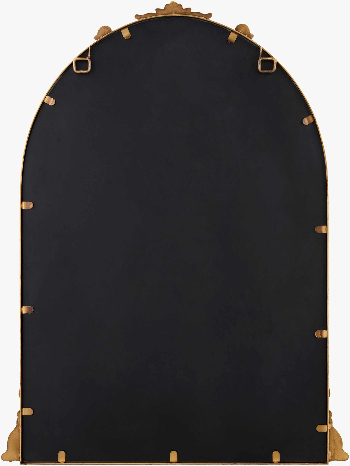 Nayudupet Gold Iron Accent Mirror Traditional Craftsmanship