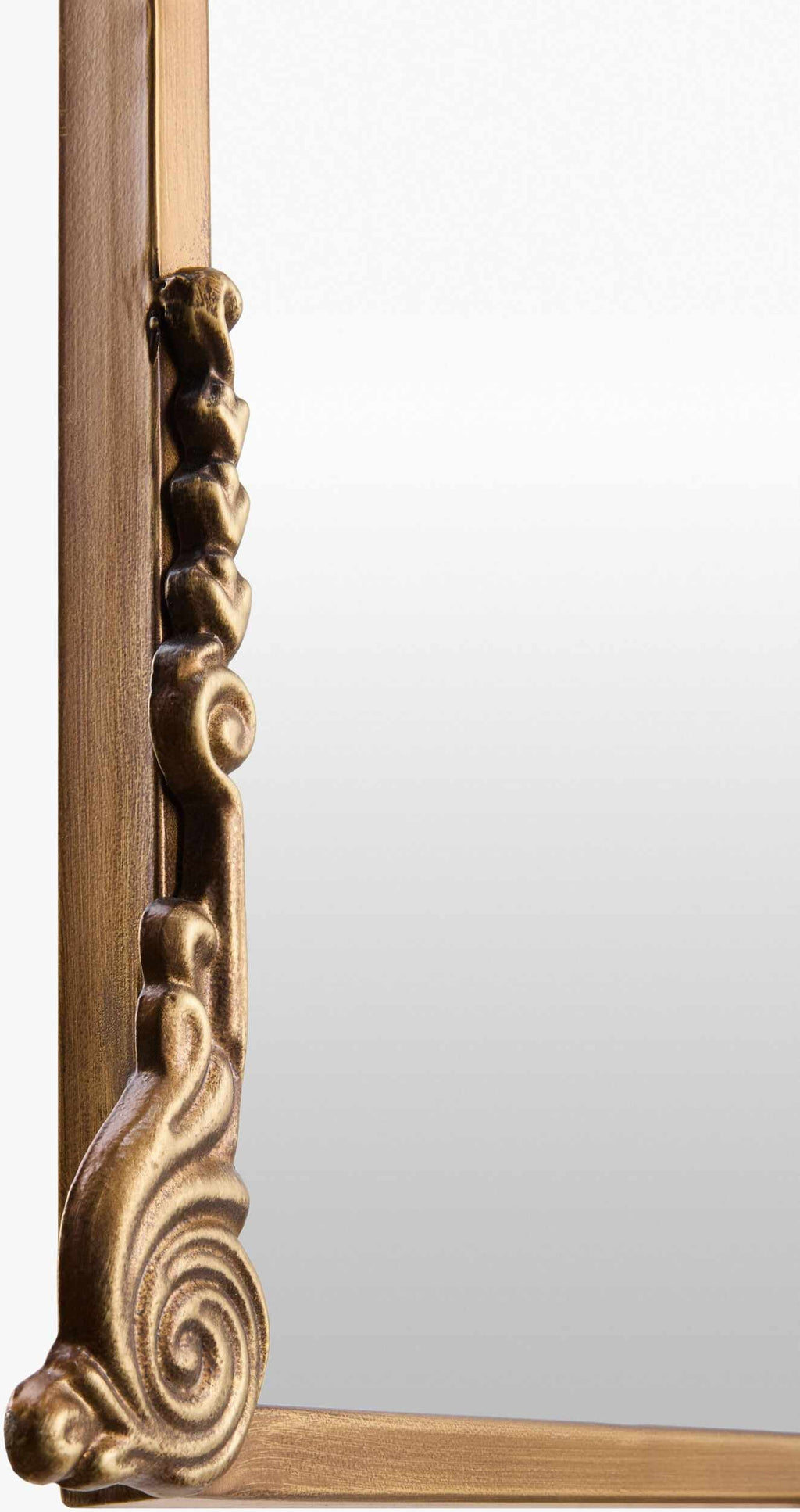 Nayudupet Gold Iron Accent Mirror Traditional Craftsmanship