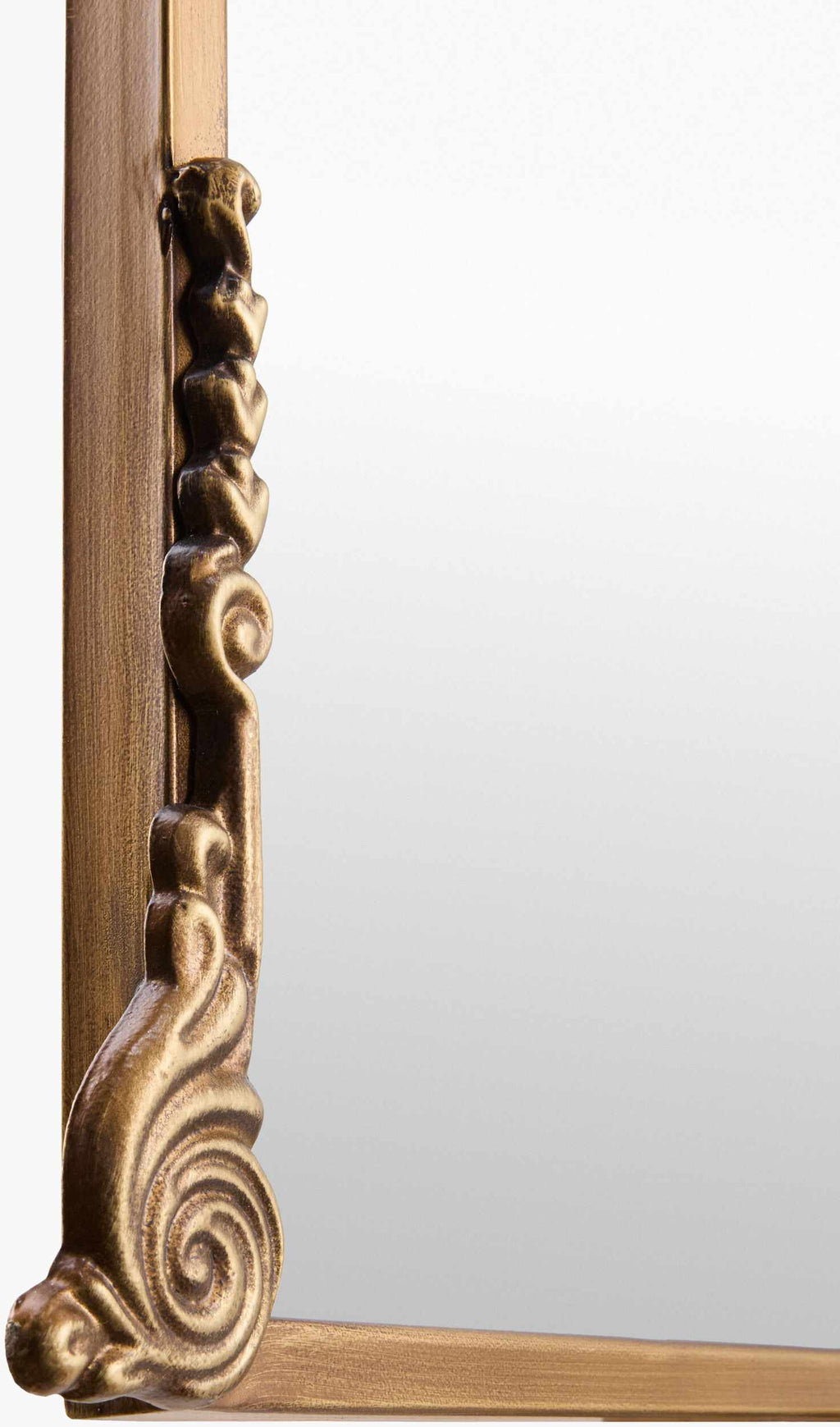 Nayudupet Gold Iron Accent Mirror Traditional Craftsmanship