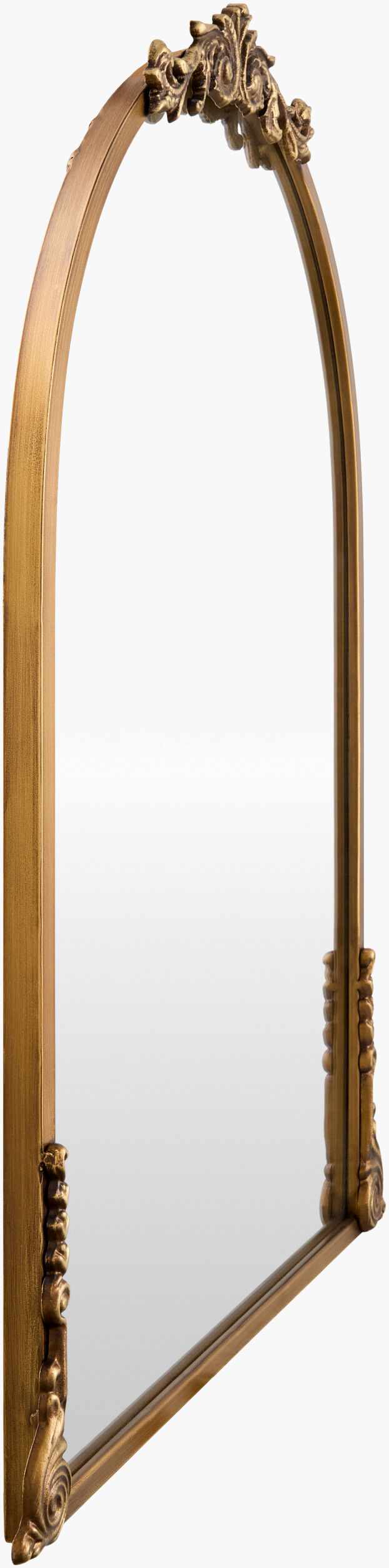 Nayudupet Gold Iron Accent Mirror Traditional Craftsmanship