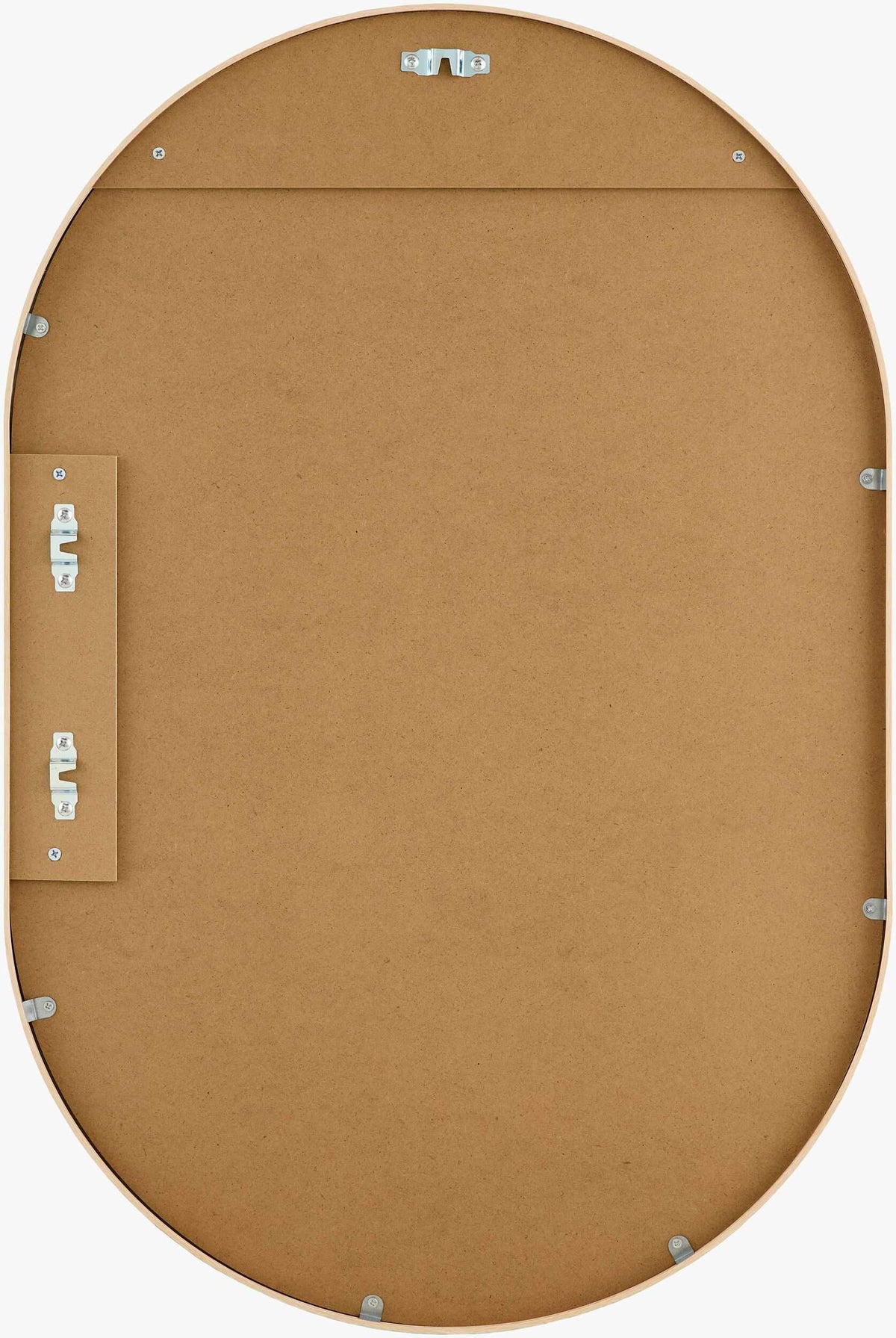 Hagenburg Dark Red Aluminum Wall Mirror With Bold Contemporary Frame