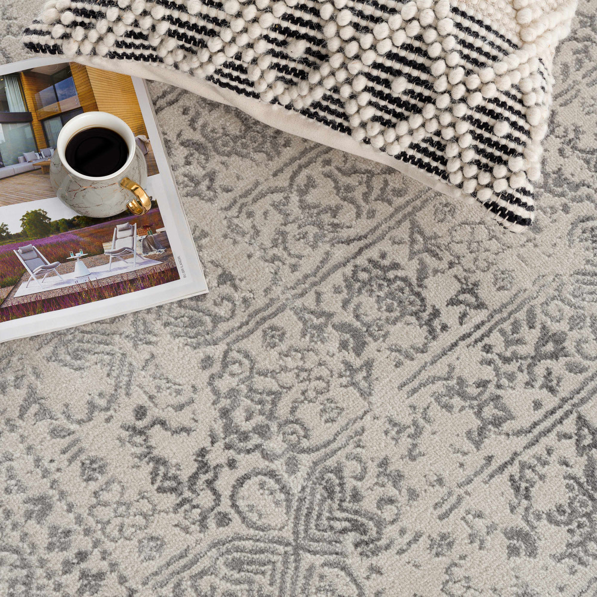 Meridian Home Michie Machine Woven Polypropylene Area Rug