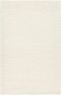 Kassa Cream Hand Woven Soft Wool Recycled Area Rug