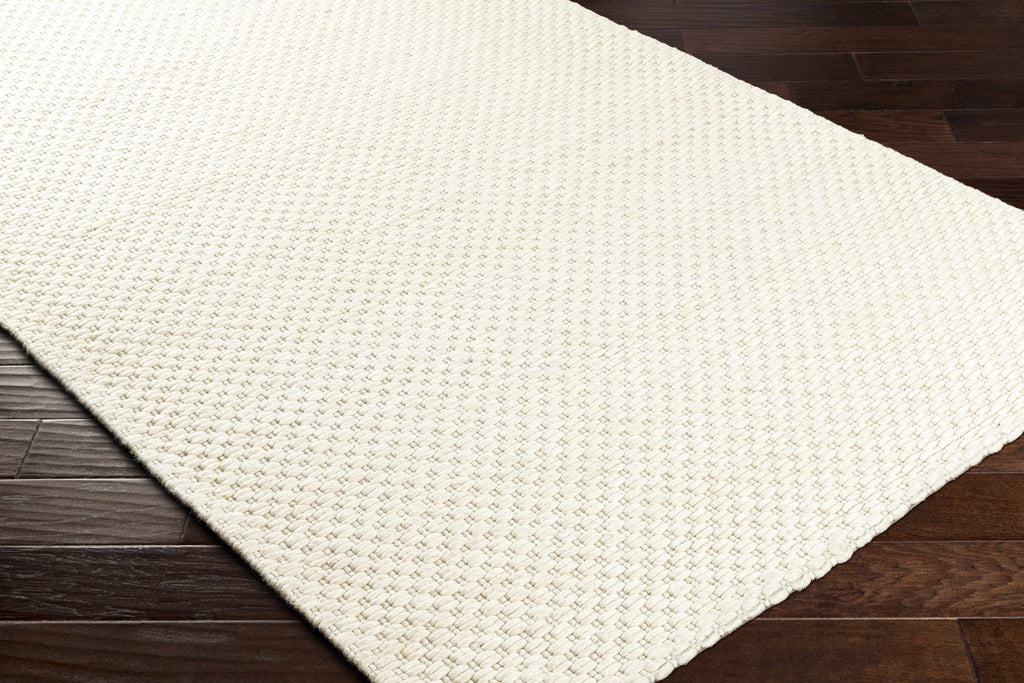 Kassa Cream Hand Woven Soft Wool Recycled Area Rug