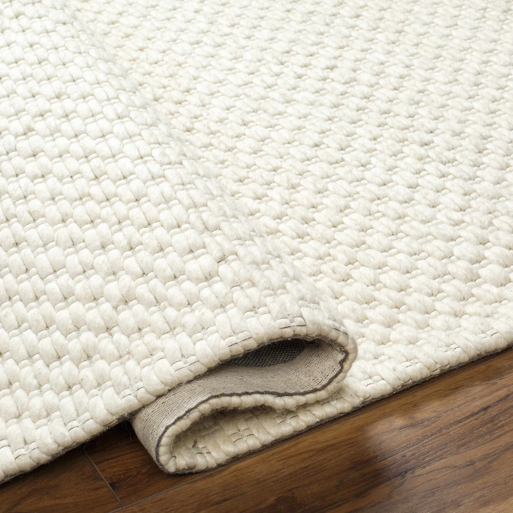 Kassa Cream Hand Woven Soft Wool Recycled Area Rug