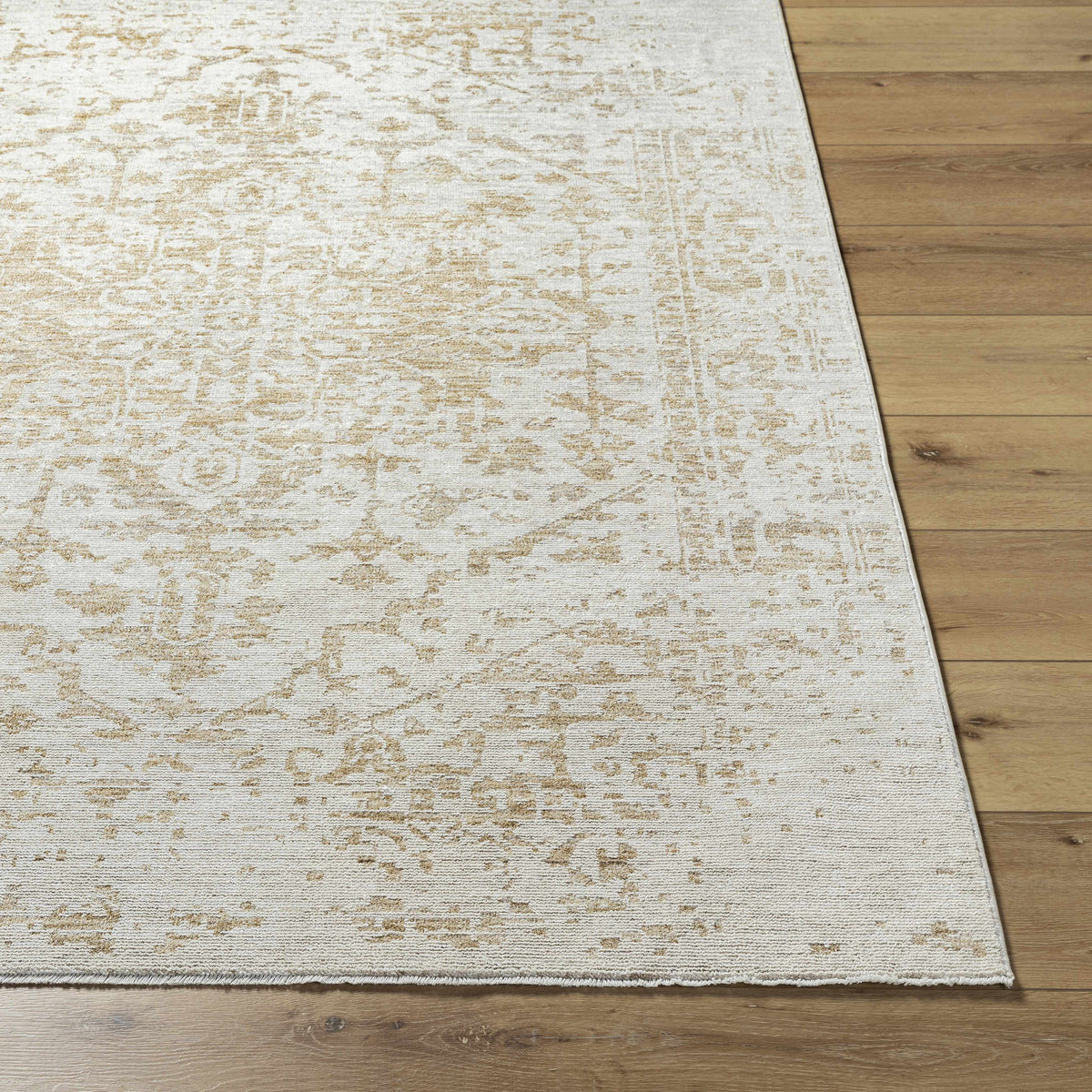 Sunee Luxe Rug Soft Neutrals With Fringed Edge In Cream Taupe Ivory