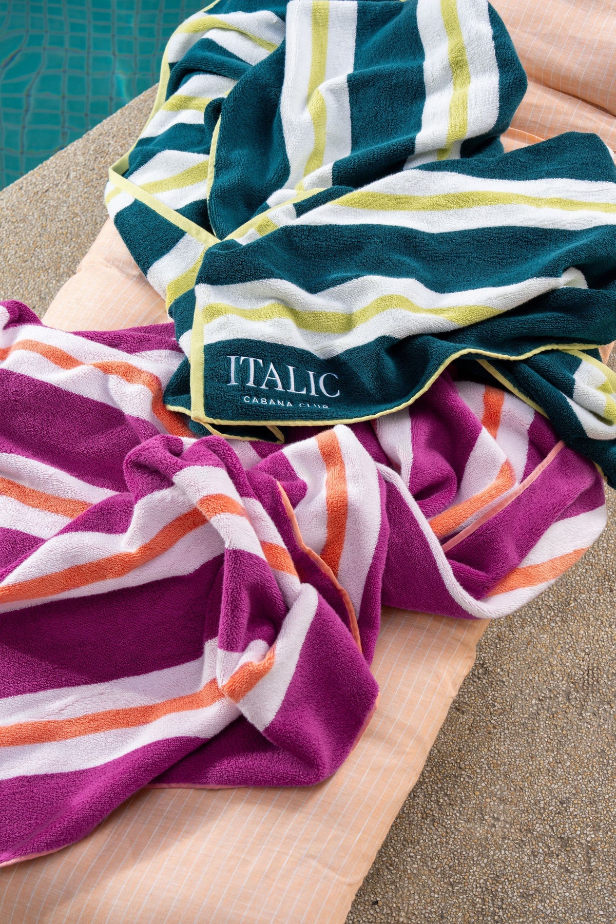Bondi Cabana Premium 600Gsm Australian Cotton Beach Towel