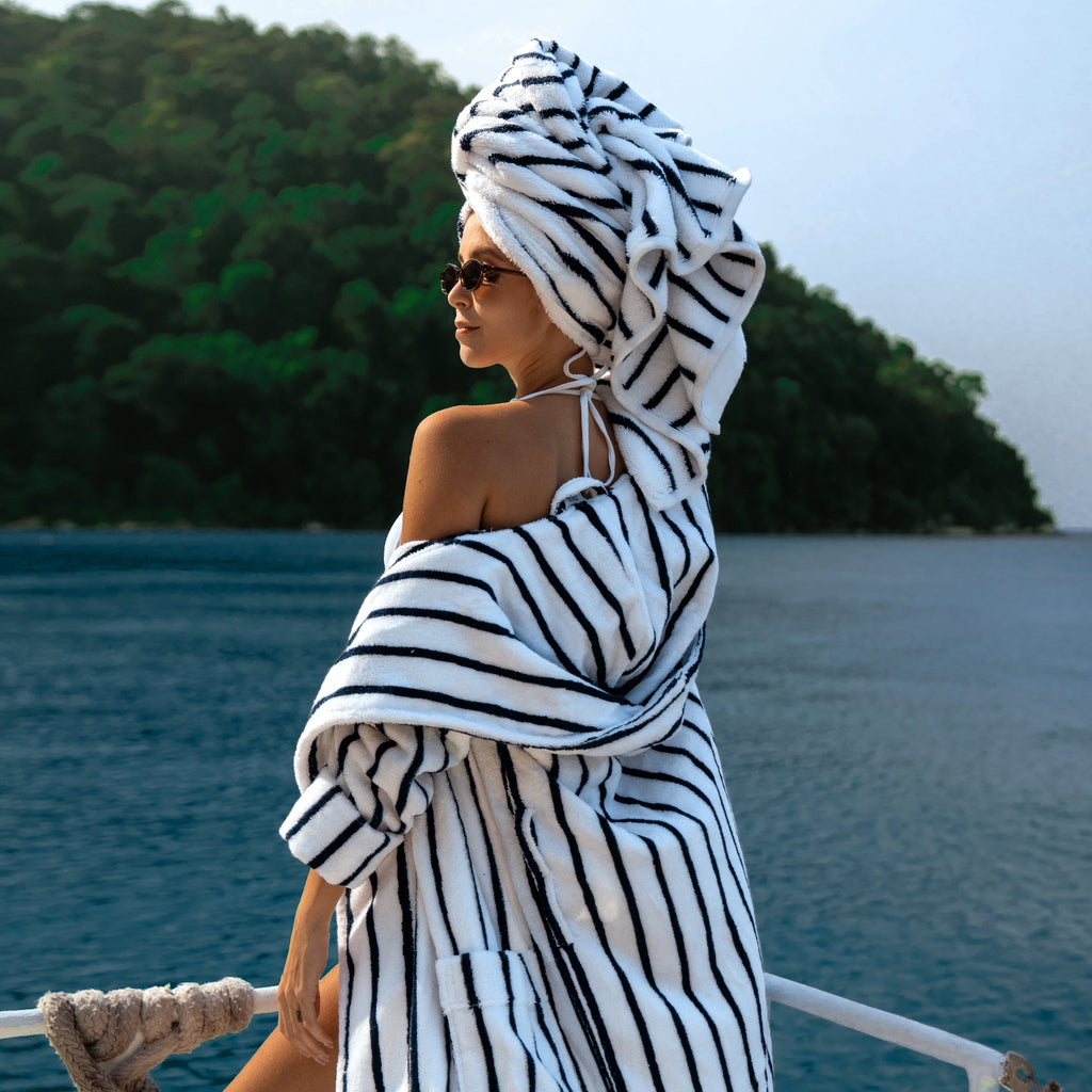 Ultraplush Premium Australian Cotton Hooded Bathrobe