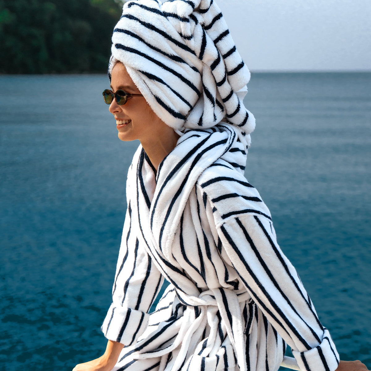 Ultraplush Premium Australian Cotton Hooded Bathrobe