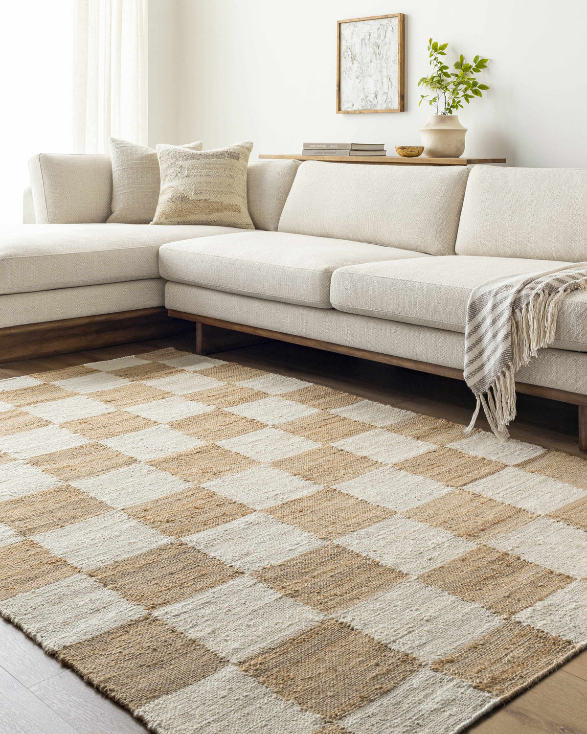 Becki Owens By Livabliss Kamey Handcrafted Designer Jute Area Rug