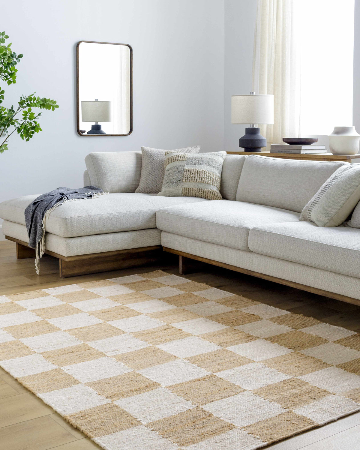 Becki Owens By Livabliss Kamey Handcrafted Designer Jute Area Rug