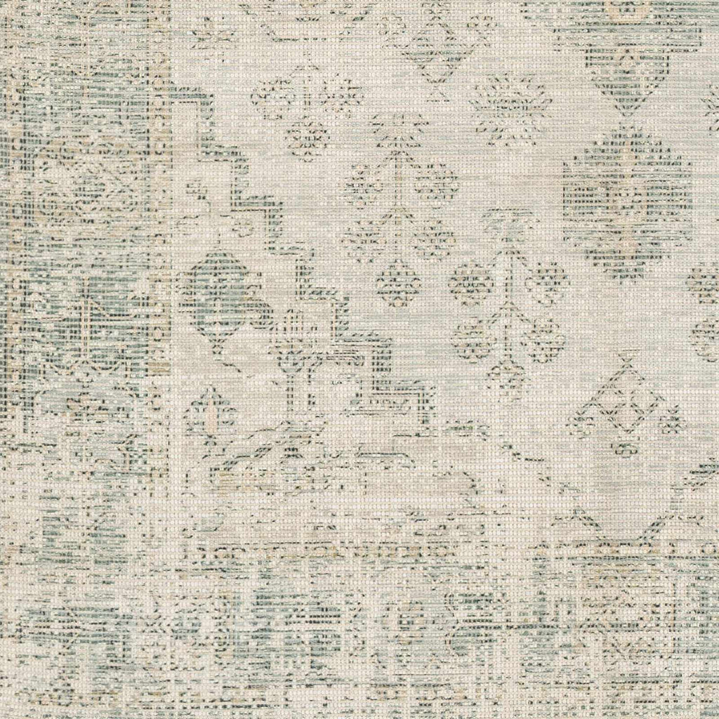Undy Hand Woven Cotton Blend Rug With Garden Fringe