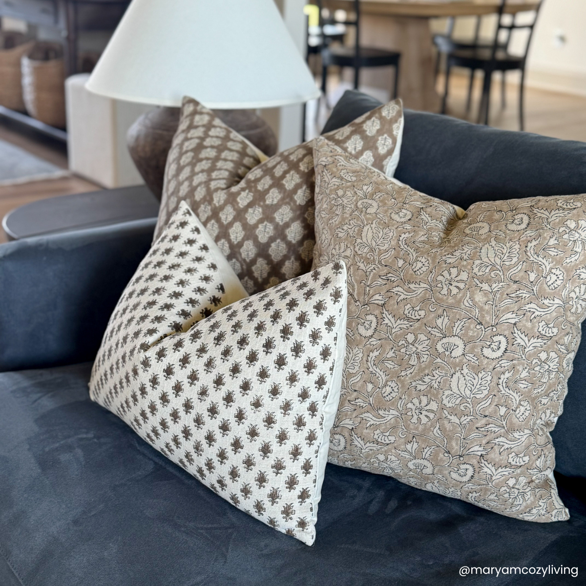 Arlet Botanical Linen Pillow Cover Limited Edition