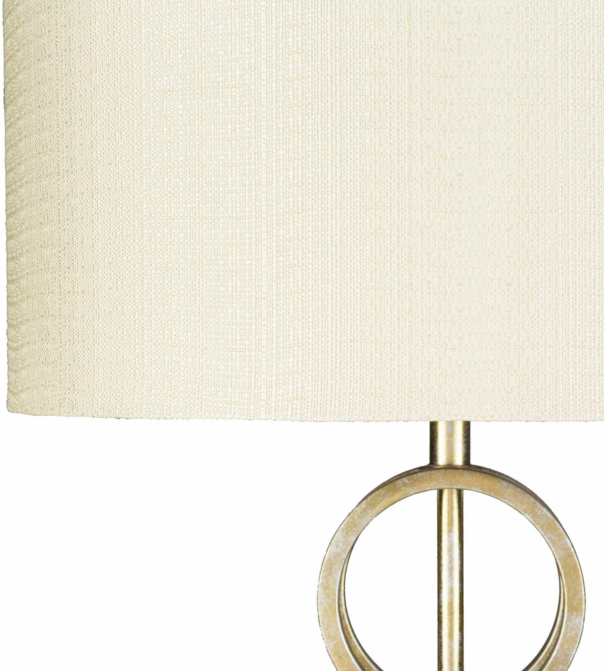 Zell Polished Gold Crystal Table Lamp With Three Way Switch